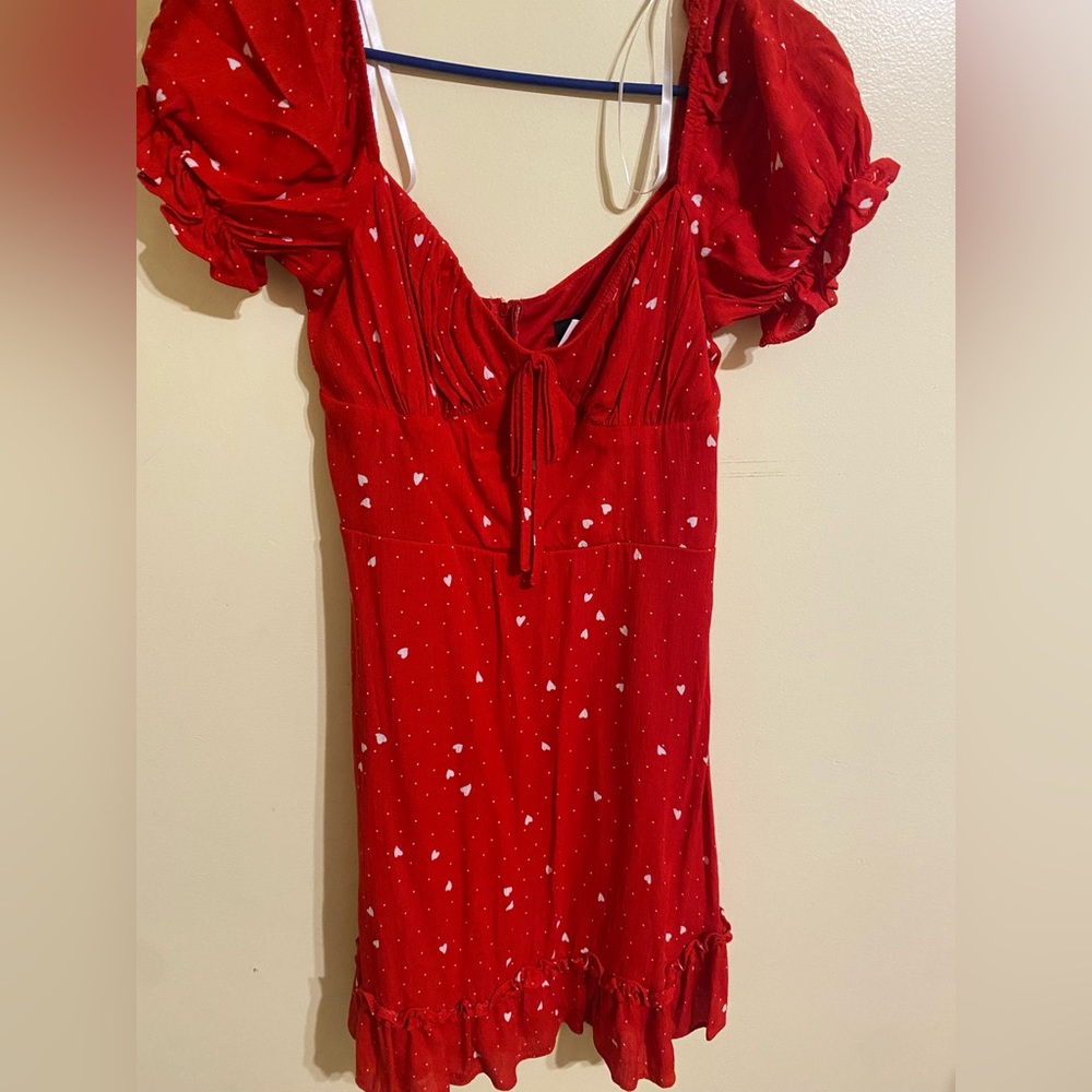 B smart size 3 heart print dress